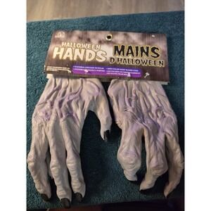 VTG  NOS Seasonal Visions International Halloween Hands New With Tags